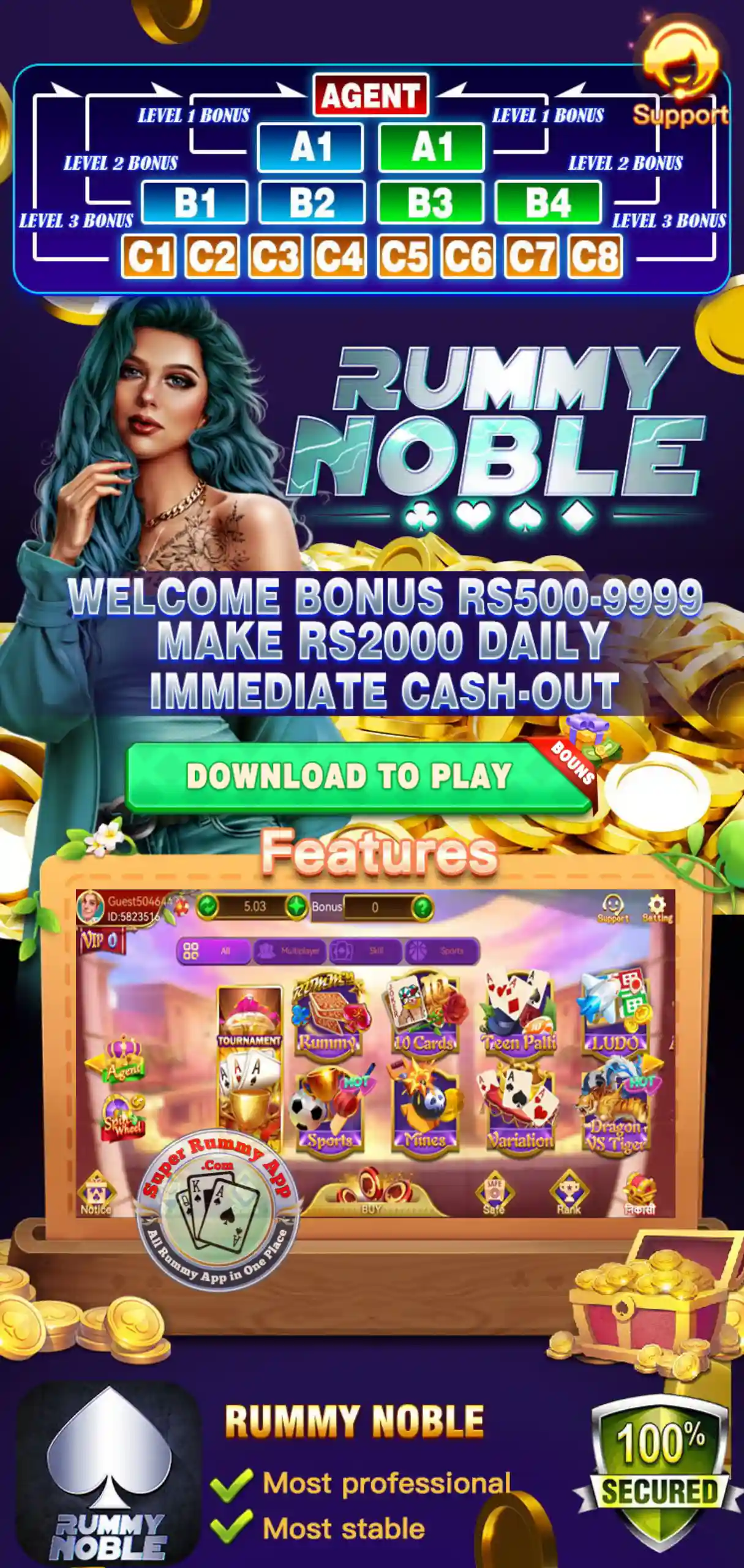 New Rummy Noble Apk